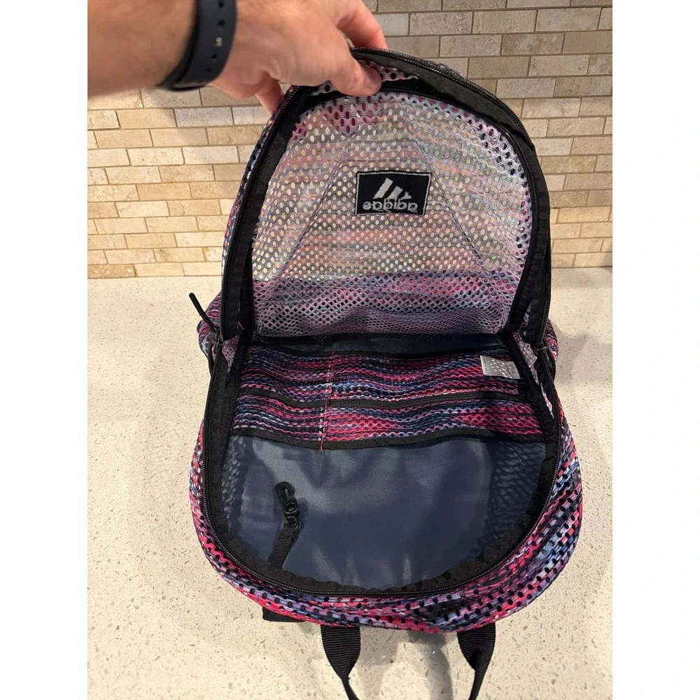 Adidas Hermosa II Mesh Backpack Pink‎ Purple - Picture 3 of 3